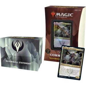 imageMagic The Gathering Strixhaven Commander Deck  Silverquill Statement BlackWhite 13 yearsReduced Plastic Deck