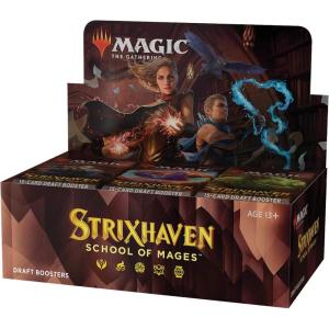 imageMagic The Gathering Strixhaven Draft Booster Box  36 Packs 540 Magic Cards BrownDraft Box Only