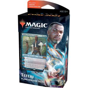 imageMagic The Gathering Teferi Timeless Voyager Planeswalker Deck  Core Set 2021 M21  60 Card Starter Deck