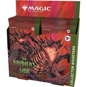 imageMagic The Gathering The Brothers War Collector Booster Box  12 Packs 180 Magic Cards