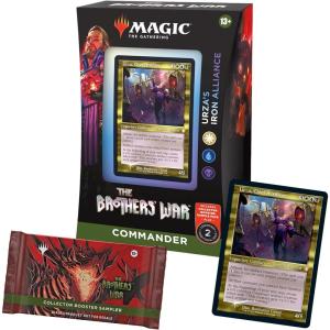 imageMagic The Gathering The Brothers War RetroFrame Commander Deck  Mishras Burnished Banner BlueBlackRed  Collector Booster Sample PackSingle
