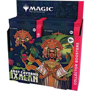 imageMagic The Gathering The Lost Caverns of Ixalan Collector Booster Box  12 Packs  1 Foil Box Topper Card 181 Magic Cards