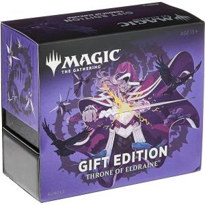 imageMagic The Gathering Throne of Eldraine Bundle Gift Edition  Alternate Art  10 Booster Pack  1 Collector Booster  Accessories