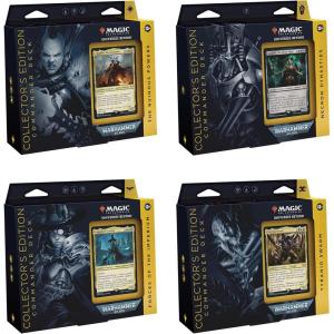 imageMagic The Gathering Universes Beyond Warhammer 40000 Collectors Edition Commander Deck Bundle  Includes all 4 Decks
