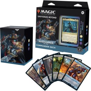 imageMagic The Gathering Universes Beyond Warhammer 40000 Commander Deck  Forces of the Imperium