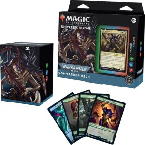 imageMagic The Gathering Universes Beyond Warhammer 40000 Commander Deck  The Ruinous PowersTyranid Swarm