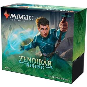 imageMagic The Gathering Zendikar Rising Bundle  10 Draft Booster Packs 150 Cards  Foil Lands  Accessories
