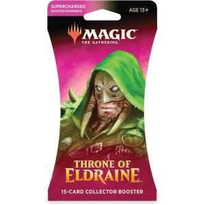 imageThe Gathering Throne of Eldraine Collector Booster  15 Card Booster Pack  Special Collector Cards