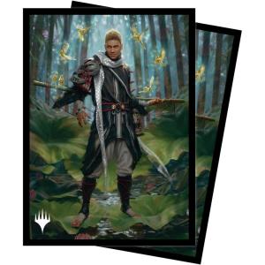 imageUltra Pro 100 MTG Standard Card Sleeves Forgotten Realms Master of Flowers