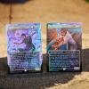 imageMagic The Gathering Aetherdrift Commander Deck  Eternal Might 100Card Deck 2Card Collector Booster Sample Pack  AccessoriesGreenBlueRed Deck
