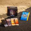 imageMagic The Gathering Aetherdrift Commander Deck  Eternal Might 100Card Deck 2Card Collector Booster Sample Pack  AccessoriesWhiteBlueBlack Deck