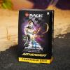 imageMagic The Gathering Aetherdrift Commander Deck  Eternal Might 100Card Deck 2Card Collector Booster Sample Pack  AccessoriesWhiteBlueBlack Deck