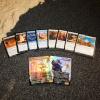 imageMagic The Gathering Aetherdrift Commander Deck  Eternal Might 100Card Deck 2Card Collector Booster Sample Pack  AccessoriesWhiteBlueBlack Deck