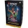 imageMagic The Gathering Aetherdrift Commander Deck  Eternal Might 100Card Deck 2Card Collector Booster Sample Pack  AccessoriesGreenBlueRed Deck