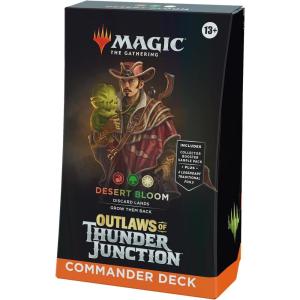imageMagic The Gathering Outlaws of Thunder Junction Commander Deck  Quick Draw 100Card Deck 2Card Collector Booster Sample Pack  AccessoriesRedGreenWhite
