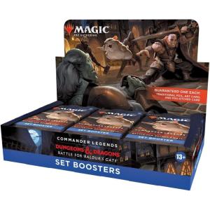 imageMagic The Gathering Commander Legends Battle for Baldurs Gate Set Booster Box  18 Packs 270 Magic Cards