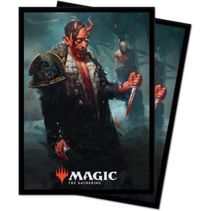 imageKaldheim 100ct Sleeve Featuring Tibalt Cosmic Imposter for Magic Protect Your Cards with ChromaFusion Technology and Always be Ready for Battle Against Friends Or Enemies in StyleTibalt  Cosmic Imposter