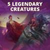 imageMagic The Gathering Commander Legends Collector Booster Pack  15 Cards  5 Legends Per Pack  13 Foils  Min 2 ExtendedArt Cards