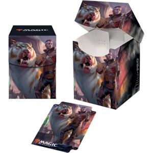 imageIkoria Lair of Behemoths  Lukka Coppercoat Outcast PRO 100 Deck Box for Magic The Gathering