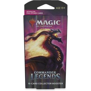 imageMagic The Gathering Commander Legends Collector Booster Pack  15 Cards  5 Legends Per Pack  13 Foils  Min 2 ExtendedArt Cards