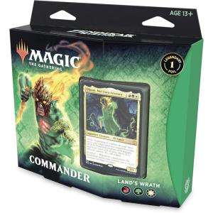imageMagic The Gathering Zendikar Rising Commander Deck  Lands Wrath  100 Card ReadytoPlay Deck  1 Foil Commander  RedGreenWhite