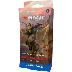 imageMagic The Gathering Commander Legends Battle for Baldurs Gate 3Booster Draft Pack  60 Magic Cards
