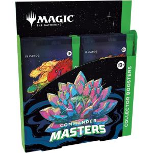imageMagic The Gathering Commander Masters Collector Booster Box  MultiColor 4 Packs 60 Cards