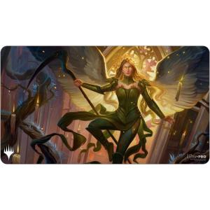 imageInnistrad Midnight Hunt Playmat A Featuring Sigarda Champion of Light for Magic The Gathering