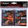 imageUltra PRO Magic The Gathering  Kamigawa Neon Dynasty 100ct Card Sleeves Featuring Chishiro  Protect Your Cards with ChromaFusion Technology and Always Be Ready for BattleChishiro