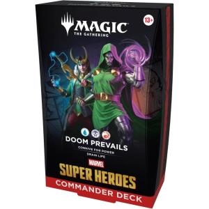 imageMagic The Gathering  Marvel Super Heroes Commander Deck  Doom Prevails 100Card Deck  Accessories