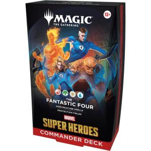 imageMagic The Gathering  Marvel Super Heroes Commander Deck  The Fantastic Four 100Card Deck  Accessories