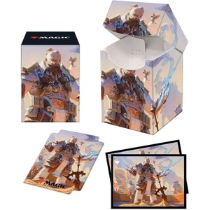 image:imageOsgir The Reconstructor Strixhaven PRO 100 Deck Box and 100ct Sleeves Featuring Lorehold for Magic