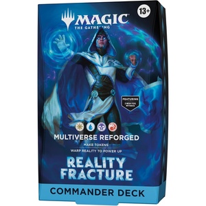 image:imageMagic The Gathering Reality Fracture Commander Deck  Multiverse Reforged  100Card Deck  Accessories